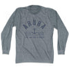 Aruba Anchor Life on the Strand long sleeve T-shirt in Athletic Grey by Life On the Strand
