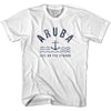 Aruba Anchor Life on the Strand T-shirt in White by Life On the Strand