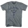 Atlantic Trident T-shirt in Athletic Blue by Life On the Strand