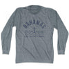 Bahamas Anchor Life on the Strand long sleeve T-shirt in Athletic Grey by Life On the Strand