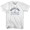 Barcelona Anchor Life on the Strand T-shirt in White by Life On the Strand