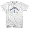 Barcelona Anchor Life on the Strand T-shirt in White by Life On the Strand