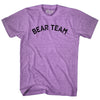 Bear Team Adult Tri-Blend T-shirt by Ultras