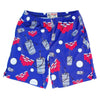 Beer Pong Sublimated Lacrosse Shorts - Dark Blue in Lapis by Tribe Lacrosse
