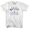 Belize Anchor Life on the Strand T-shirt in White by Life On the Strand