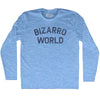 Bizarro World Adult Tri-Blend Long Sleeve T-shirt by Tribe Lacrosse