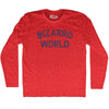 Bizarro World Adult Tri-Blend Long Sleeve T-shirt by Tribe Lacrosse
