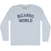 Bizarro World Adult Tri-Blend Long Sleeve T-shirt by Tribe Lacrosse