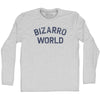 Bizarro World Adult Cotton Long Sleeve T-shirt by Tribe Lacrosse