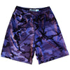 Tribe Black Camo Lacrosse Shorts in Black by Tribe Lacrosse