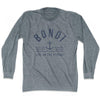 Bondi Anchor Life on the Strand long sleeve T-shirt in Athletic Grey by Life On the Strand