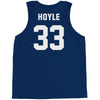 Brotherhood Billy Hoyle #33 Basketball Pinnie in Blue by Billy Hoyle - Back