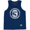 Brotherhood Billy Hoyle #33 Basketball Pinnie in Blue by Billy Hoyle - Front