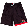 California Republic Flag Lacrosse Shorts in Black by Tribe Lacrosse