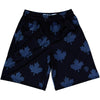 Canada Flag Black Out Lacrosse Shorts in Black by Tribe Lacrosse