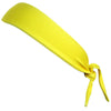 Canary Yellow Elastic Tie 2.25 Inch Headband in Canary by Wicked Headbands