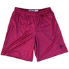 Cardinal Heather Lacrosse Shorts in Cardinal by Tribe Lacrosse