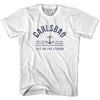 Carlsbad Anchor Life on the Strand T-shirt in White by Life On the Strand