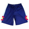 Colorado Flag Lacrosse Shorts in Navy by Tribe Lacrosse