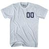 Custom Left Chest Number Name And Number Back Adult Tri-Blend T-shirt by Tribe Lacrosse