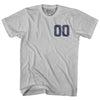 Custom Left Chest Number Name And Number Back Adult Cotton T-shirt by Tribe Lacrosse