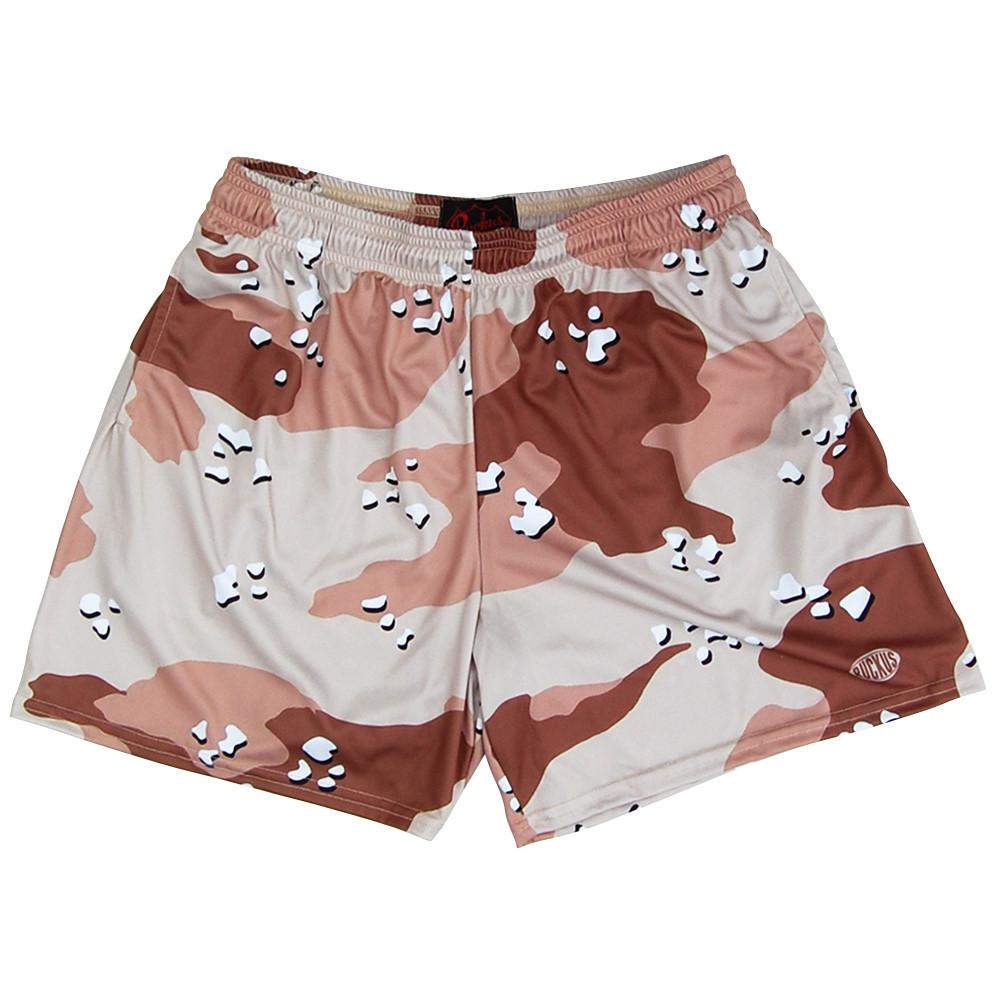 Desert Storm Army Camo Rugby Shorts in Camo by Ruckus Rugby