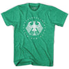 Germany Deutschland Soccer Adult Tri-Blend T-shirt by Tribe Lacrosse