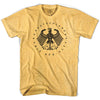Germany Vintage Eagle Die-Elf Soccer Adult Tri-Blend T-shirt by Tribe Lacrosse