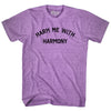 Harm Me With Harmony Adult Tri-Blend T-shirt by Ultras