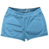 Heathered Shorty Short Gym Shorts 2.5" Inseam Made In USA by Tribe Lacrosse