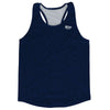 Heathered Running Track Tops Made In USA by Tribe Lacrosse