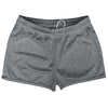 Heathered Shorty Short Gym Shorts 2.5" Inseam Made In USA by Tribe Lacrosse