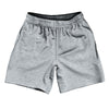Heathered Athletic Running Fitness Exercise Shorts 7" Inseam Shorts Made In USA by Tribe Lacrosse