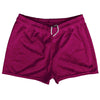 Heathered Shorty Short Gym Shorts 2.5" Inseam Made In USA by Tribe Lacrosse