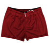 Heathered Shorty Short Gym Shorts 2.5" Inseam Made In USA by Tribe Lacrosse