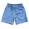 Hummingbird Athletic Running Fitness Exercise Shorts 7" Inseam Shorts Made In USA by Tribe Lacrosse