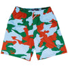 Ireland Flag Camo Lacrosse Shorts by Tribe Lacrosse
