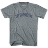 Istanbul City Vintage V-neck T-shirt