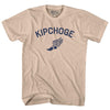 Kipchoge Running Track Winged Foot Adult Cotton T-shirt by Tribe Lacrosse