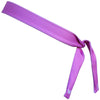 Lavender Purple Elastic Tie Skinny 1" Headband in Lavender by Wicked Headbands