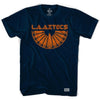 Los Angeles Aztecs Phoenix Soccer Adult Tri-Blend T-shirt by Tribe Lacrosse