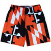 Maryland Flag Orioles Colors Lacrosse Shorts by Tribe Lacrosse