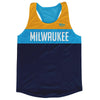 Milwaukee Finish Line Running Track Tops Made In USA by Tribe Lacrosse