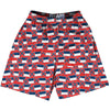 Tribe Mississippi State Party Flags Lacrosse Shorts by Tribe Lacrosse