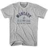 Montauk Anchor Life on the Strand T-shirt in White by Life On the Strand