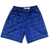 Navy Tartan Plaid Lacrosse Shorts in Navy by Tribe Lacrosse