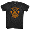 Netherlands Holland Flying Dutchman Windmill And Lions Soccer Adult Tri-Blend T-shirt by Tribe Lacrosse