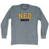 Netherlands Soccer Codes Adult Tri-Blend Long Sleeve T-shirt  by Tribe Lacrosse