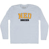Netherlands Soccer Codes Adult Tri-Blend Long Sleeve T-shirt  by Tribe Lacrosse