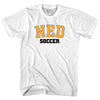 Netherlands Soccer Codes Adult Cotton T-shirt  by Tribe Lacrosse